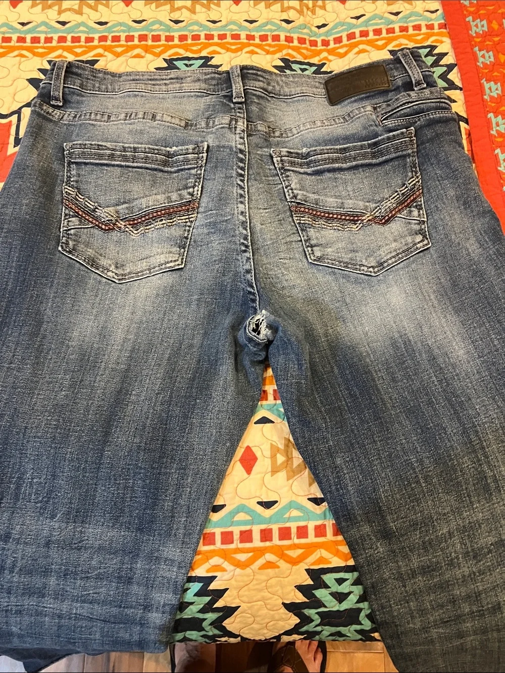 BKE TYLER Men’s  Straight Blue Jeans